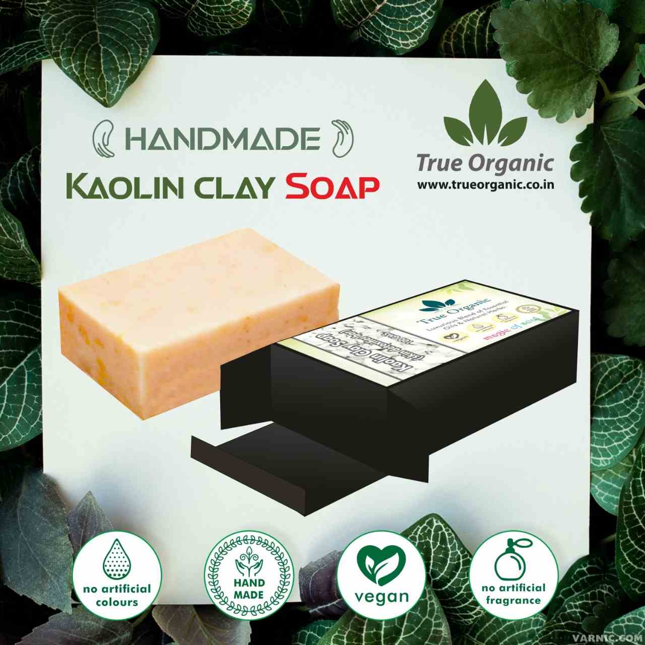 True Organic Kaolin Clay Soap