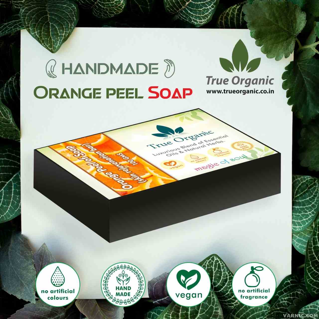True Organic Orange Pee Soap